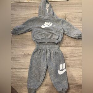 NIKE | Toddler Gray Sweatpants Relaxed Fit Joggers